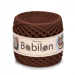 T-Shirt Yarn Bobilon Medium (7-9 mm) Sweet Brownie