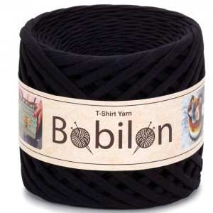 T-shirt Yarn Bobilon Maxi 9-11mm Black Passion