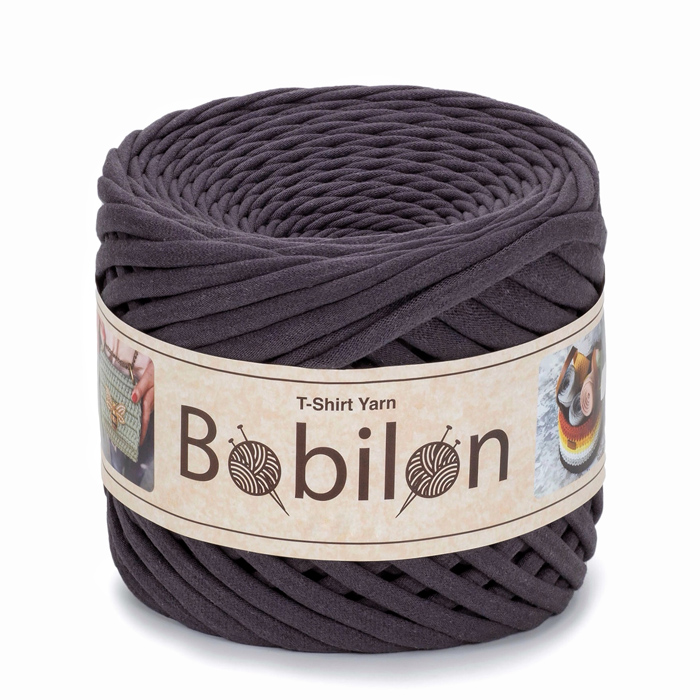 T-shirt Yarn Bobilon medium 7-9 mm Nightfall
