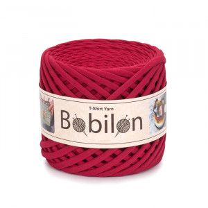 T-shirt Yarn Bobilon Mini 5-7 mm Ruby