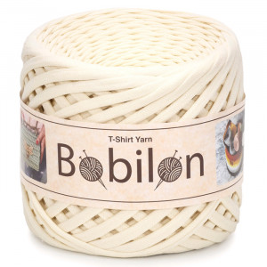 T-shirt Yarn Bobilon Maxi 9-11mm Vanilla