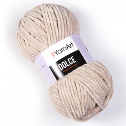 Włóczka YarnArt Dolce - 771 Beżowy jasny 100g - 120m