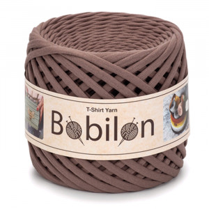 T-shirt Yarn Bobilon Maxi 9-11mm Cocoa