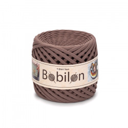 T-shirt Yarn Bobilon Mini 5-7mm Cocoa