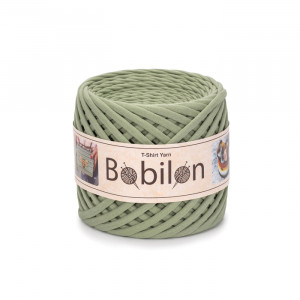 T-shirt Yarn Bobilon Mini 5-7mm Olive