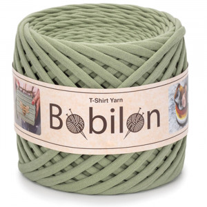 T-shirt Yarn Bobilon Maxi 9-11mm Olive