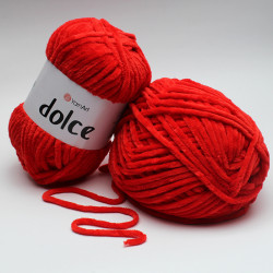 Włóczka YarnArt Dolce - 748 Сzerwony 100g - 120m