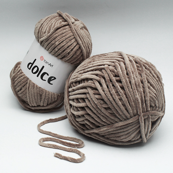 Włóczka YarnArt Dolce - 754 Szaro-beżowy 100g - 120m