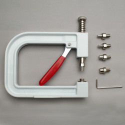 Ręczna Prasa do Pereł - ręczna Narzędzie do ustawiania pereł - Zestaw z 7 elem.