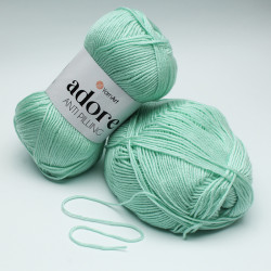Włóczka YarnArt Adore AntiPilling - 337 Miętowa 100g - 280m