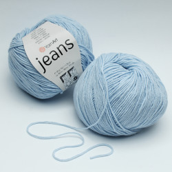 Włóczka YarnArt Jeans - 75 Jasny błękitny 50g - 160m