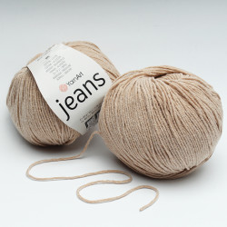 Włóczka YarnArt Jeans - 87 Jasna Beżowy 50g - 160m