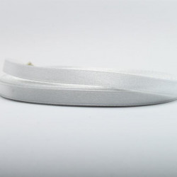 Wstążka satynowa Biała 6 mm - 33 m