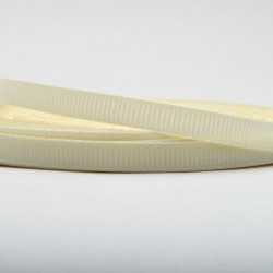 Tasiemka Rypsowa wstążka Mleczna 6 mm
