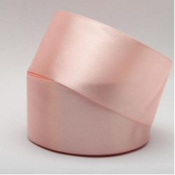 Wstążka satynowa Brudny róż 50 mm, odcięta na 3 metry    