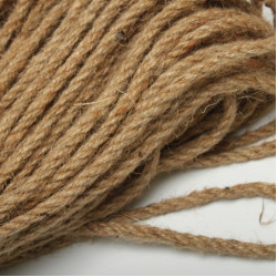 Lina Jutowa ozdobny naturalna z  Juty 6 mm - 5 m