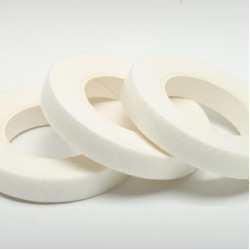Taśma florystyczna Biała  12 mm - 22 m