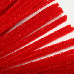 Druciki kreatywne 30 cm Czerwone