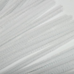 Druciki kreatywne 30 cm Białe