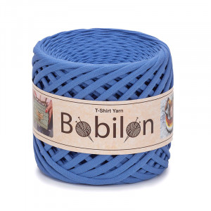 T-shirt Yarn Bobilon medium 7-9 mm Cornflower