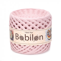 T-shirt Yarn Bobilon medium 7-9 mm Blush Pink