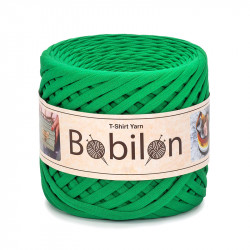 T-shirt Yarn Bobilon medium 7-9 mm Green Island