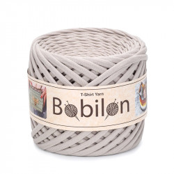 T-shirt Yarn Bobilon medium 7-9 mm Stone