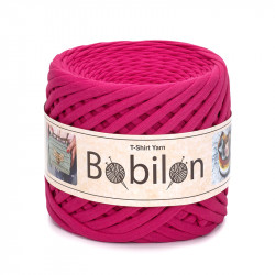 T-shirt Yarn Bobilon medium 7-9 mm Hot Pink