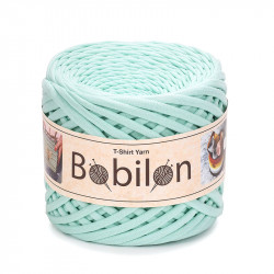 T-shirt Yarn Bobilon medium 7-9 mm Mint