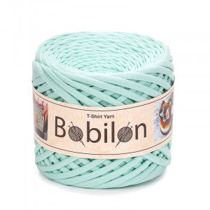 T-shirt Yarn Bobilon medium 7-9 mm Mint
