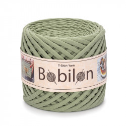 T-shirt Yarn Bobilon medium 7-9 mm Olive
