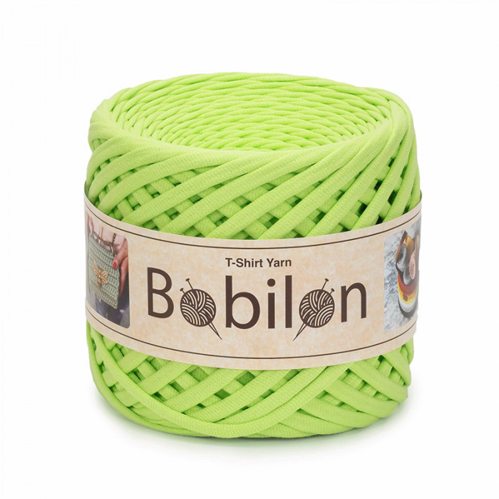 T-shirt Yarn Bobilon medium 7-9 mm Neon