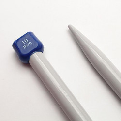 Druty proste teflonowe d=10 mm, 35 cm