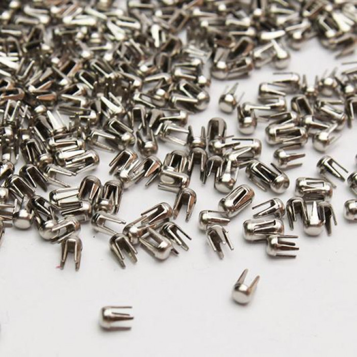 Nity, gwoździe do koralików do prasy do pereł 3мм - metal