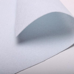 Filc Dekoracyjny kreatywny 1mm - 20X30 сm Biały №1, 1 arkusz 20x30 cm.