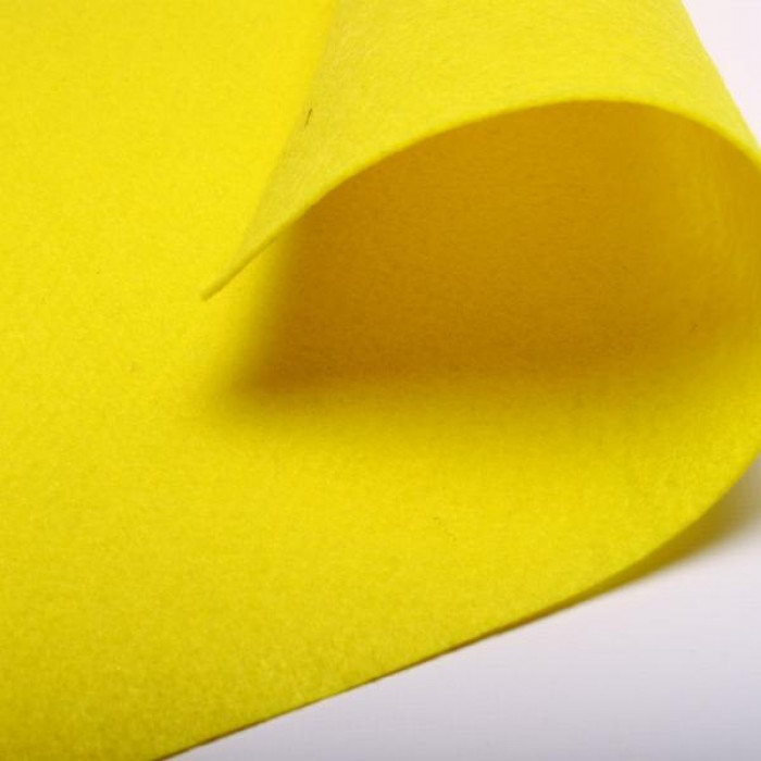 Filc Dekoracyjny kreatywny 1mm - 20X30 сm Żółty №4, 1 arkusz 20x30 cm